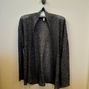 Eileen Fisher Organic Linen Open Cardigan